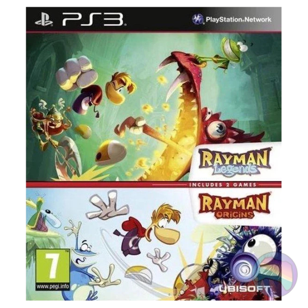 Rayman Legends + Rayman Origins, Boxed (With Manual)