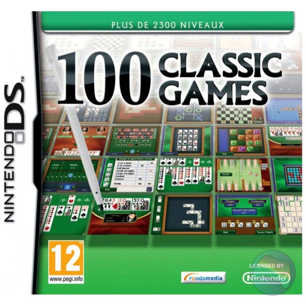 100 Classic Games, Boxed (With Manual)