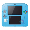 Nintendo 2DS Console, Pokemon Sun/Moon Blue, Discounted