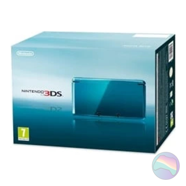 Nintendo 3DS Console, Aqua Blue, Boxed