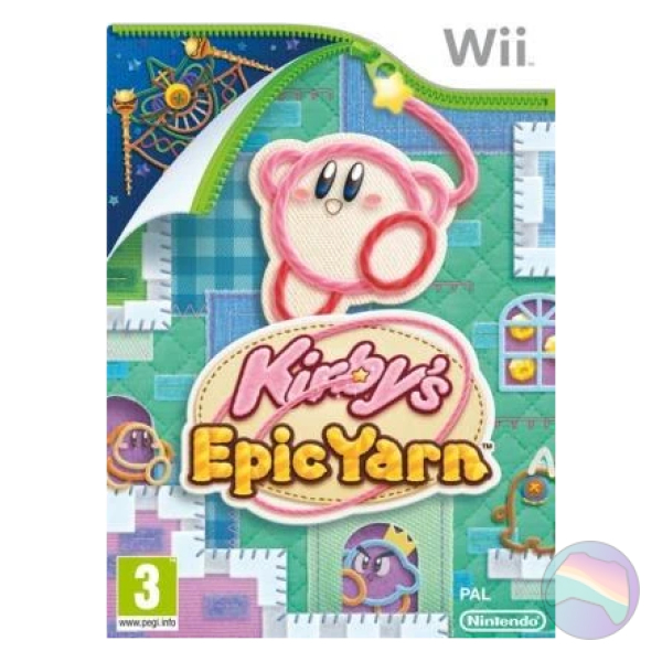 Kirby's Epic Yarn, Boxed (With Manual)