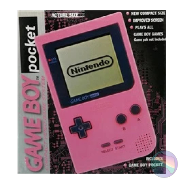 Nintendo Game Boy Pocket Console Pink, Boxed
