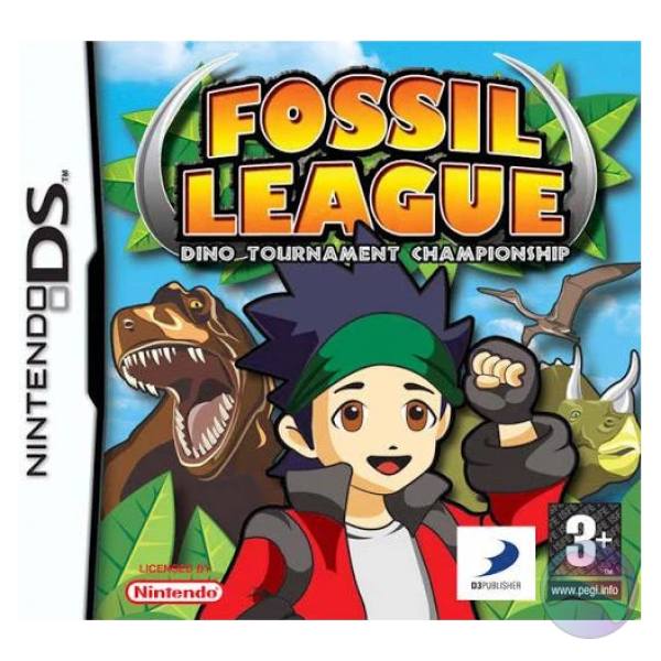 Fossil League Dino Tournament, Boxed (With Manual)