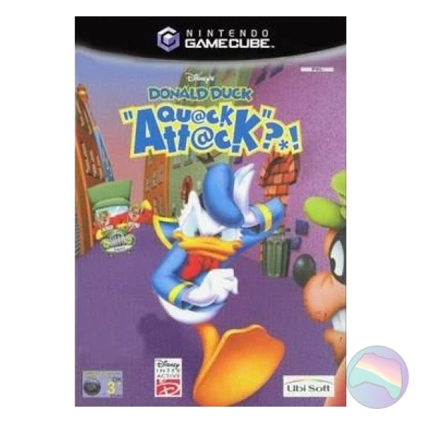 Donald Duck: Quack Attack, Boxed (No Manual)