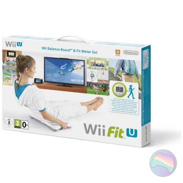 Wii Fit U with Balance Board and Fit Meter, Boxed
