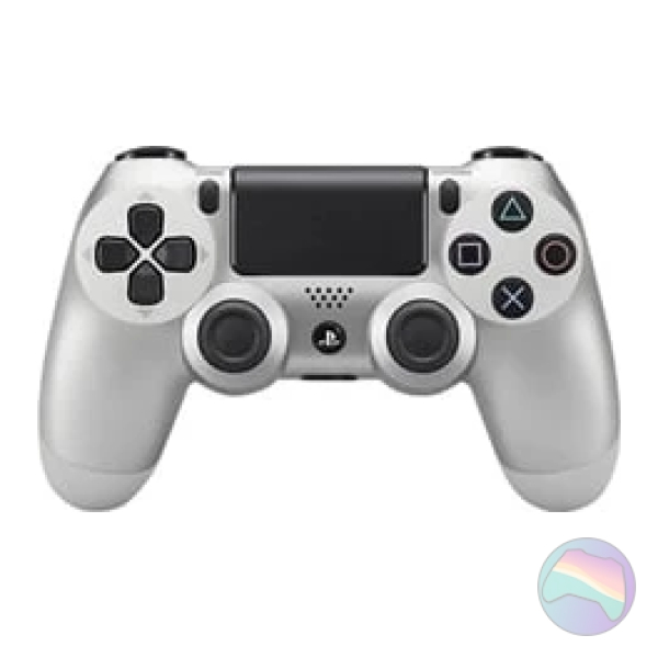 PS4 Official Dual Shock 4 Silver Controller for Sony PlayStation 4