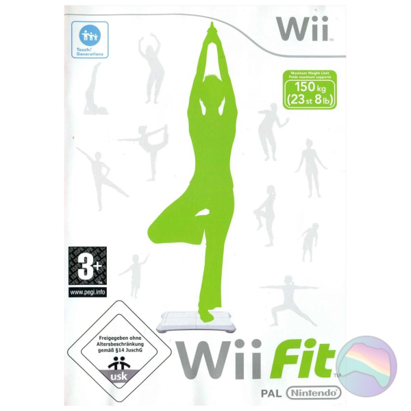 Wii Fit (No Fitness Board), Boxed (With Manual)