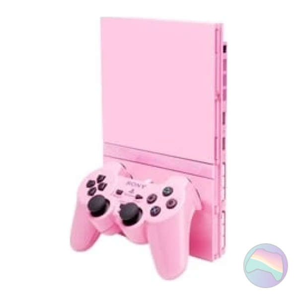 Sony PlayStation 2 Slimline Console, Pink, Discounted