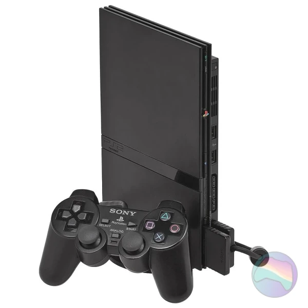 Sony PlayStation 2 Slimline Console, Black, Unboxed