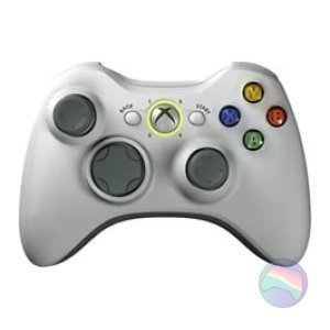 Official Wireless Controller, White for Microsoft Xbox 360