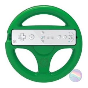 Hori Mario Kart 8 Luigi Wheel for Nintendo Wii U