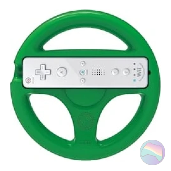 Hori Mario Kart 8 Luigi Wheel for Nintendo Wii U