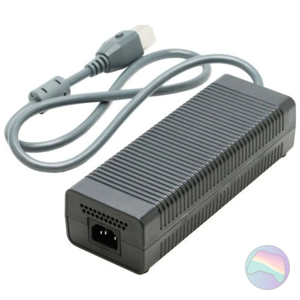 Official Xbox 360 Power Supply (Opus/Falcon) with Plug for Microsoft Xbox 360