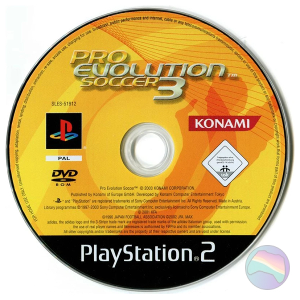 Pro Evolution Soccer 3, Unboxed (Game Only)