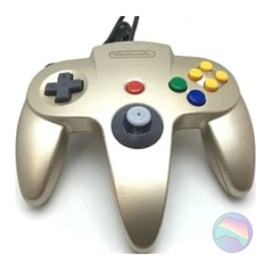 Nintendo 64 Official Gold Controller for Nintendo 64