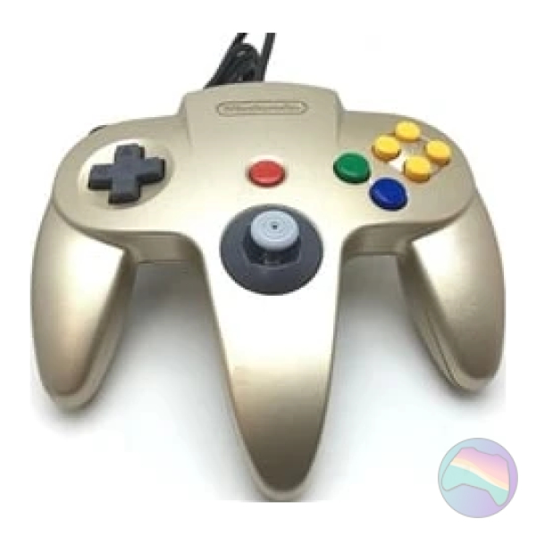 Nintendo 64 Official Gold Controller for Nintendo 64