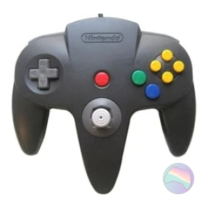 Nintendo 64 Official Black Controller for Nintendo 64