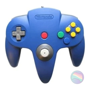 Nintendo 64 Official Blue Controller for Nintendo 64
