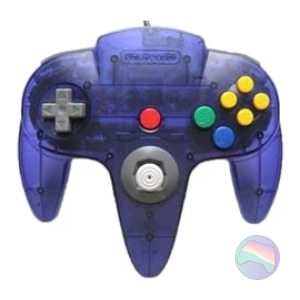 Nintendo 64 Official Grape Controller for Nintendo 64