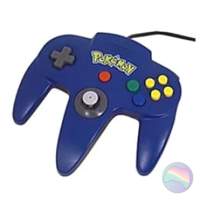 Nintendo 64 Official Pokemon Blue/Yellow Controller for Nintendo 64