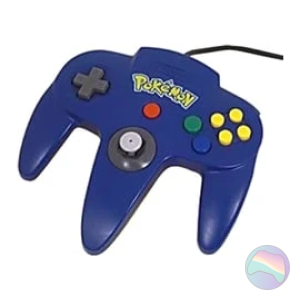 Nintendo 64 Official Pokemon Blue/Yellow Controller for Nintendo 64