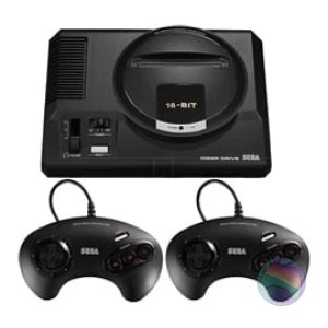 SEGA Mega Drive Mini w/ 2x Controllers, Boxed