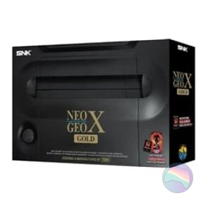 Neo-Geo X Gold w/Dock & Stick, Boxed