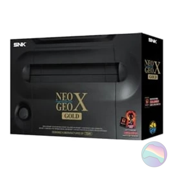 Neo-Geo X Gold w/Dock & Stick, Boxed